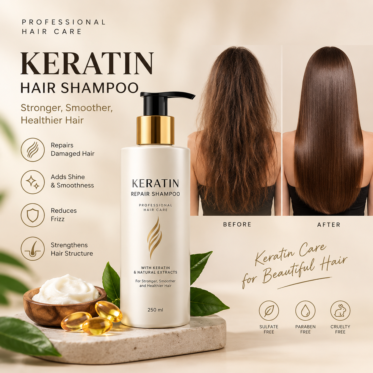 Keratin Repair Shampoo